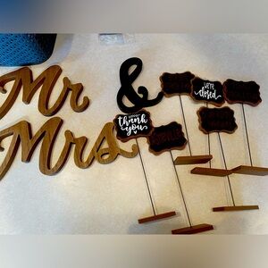 Wedding Tabletop Signs